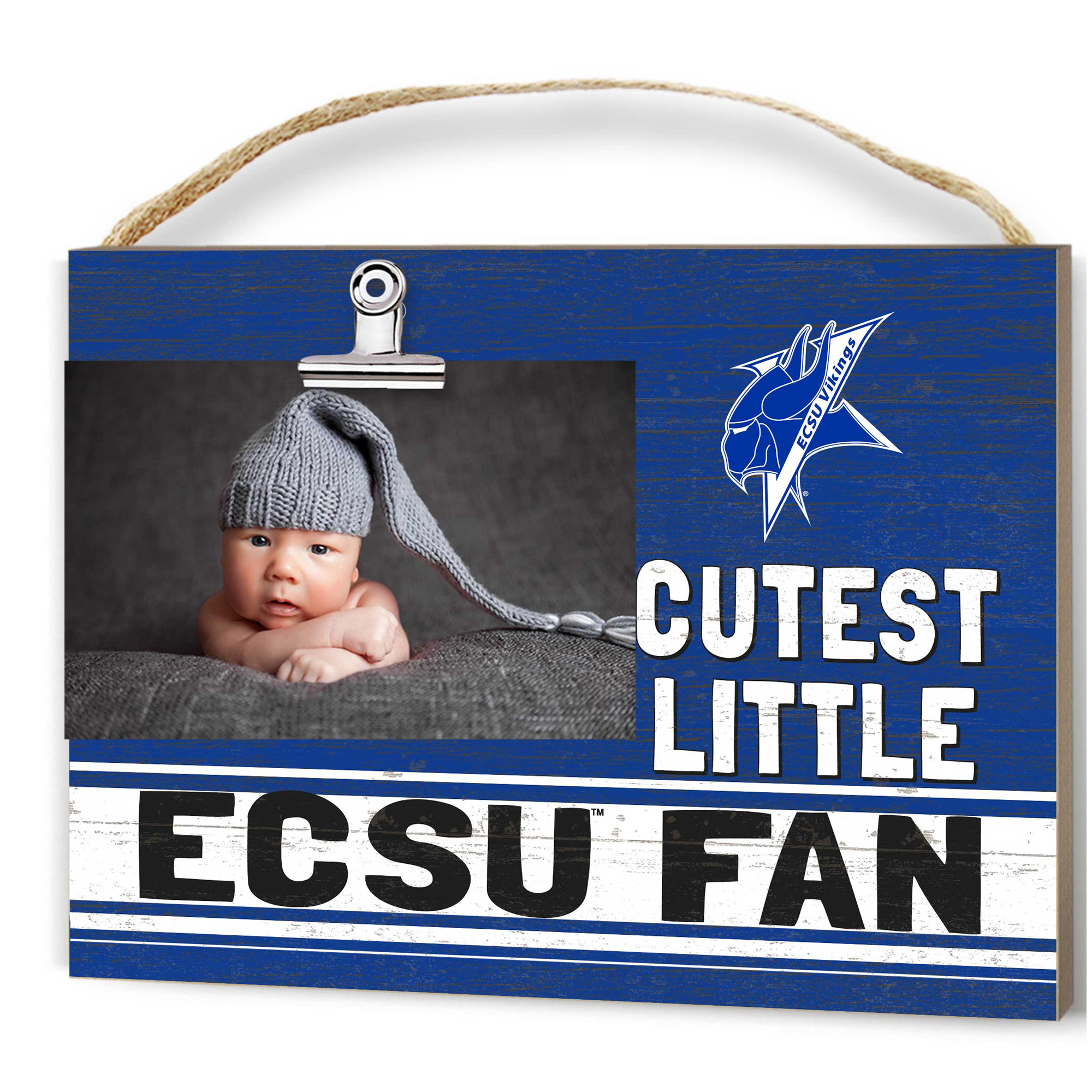 ECSU Vikings 8” x 10” Cutest Little Team Logo Clip Photo Frame ECSU Vikings 8” x 10” Cutest Little Team Logo Clip Photo Frame