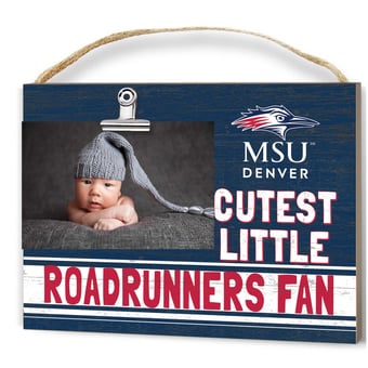 MSU Denver Roadrunners 8'' x 10'' Cutest Little Team Logo Clip Photo Frame