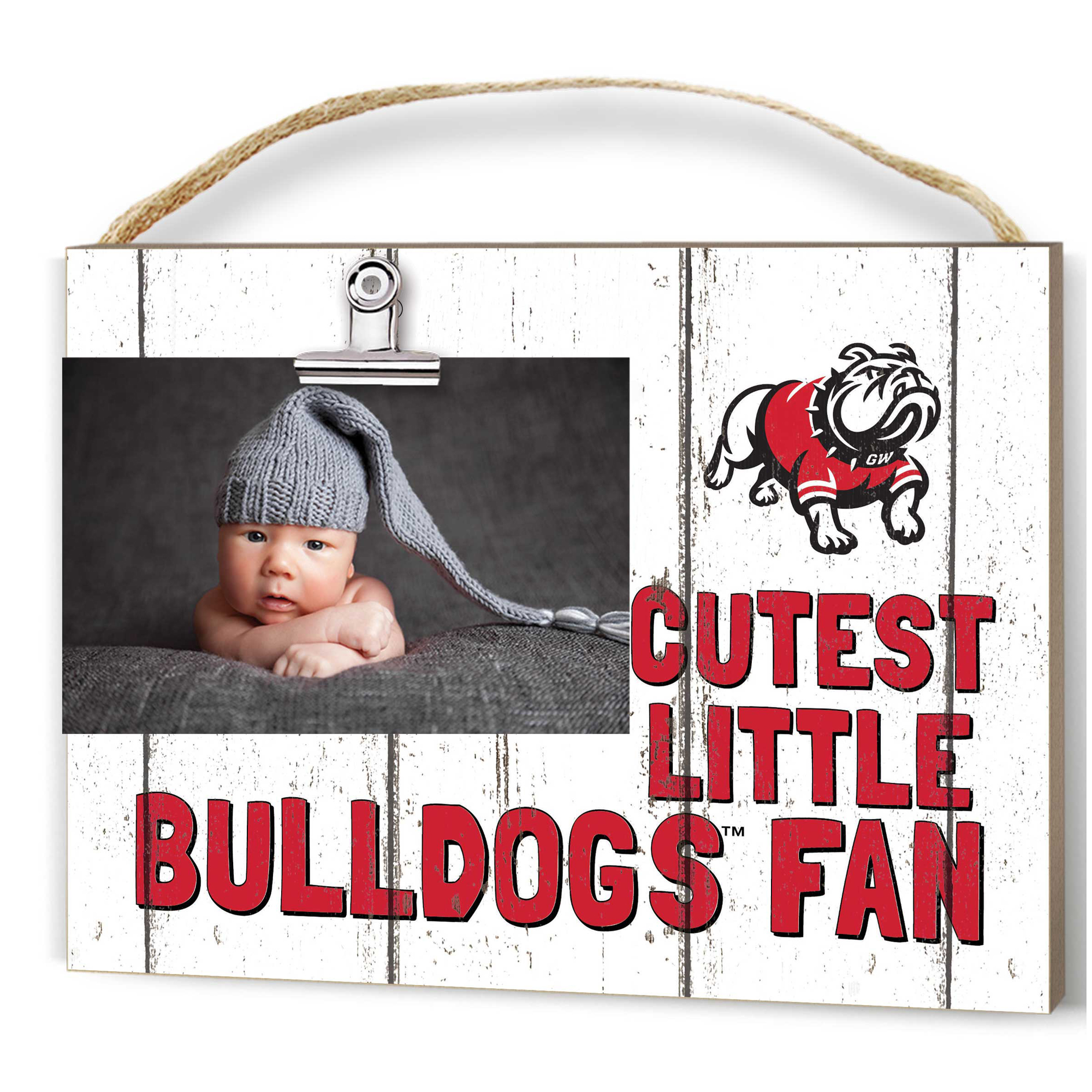 Gardner-Webb Bulldogs 8'' x 10'' Cutest Little Weathered Logo Clip Photo Frame