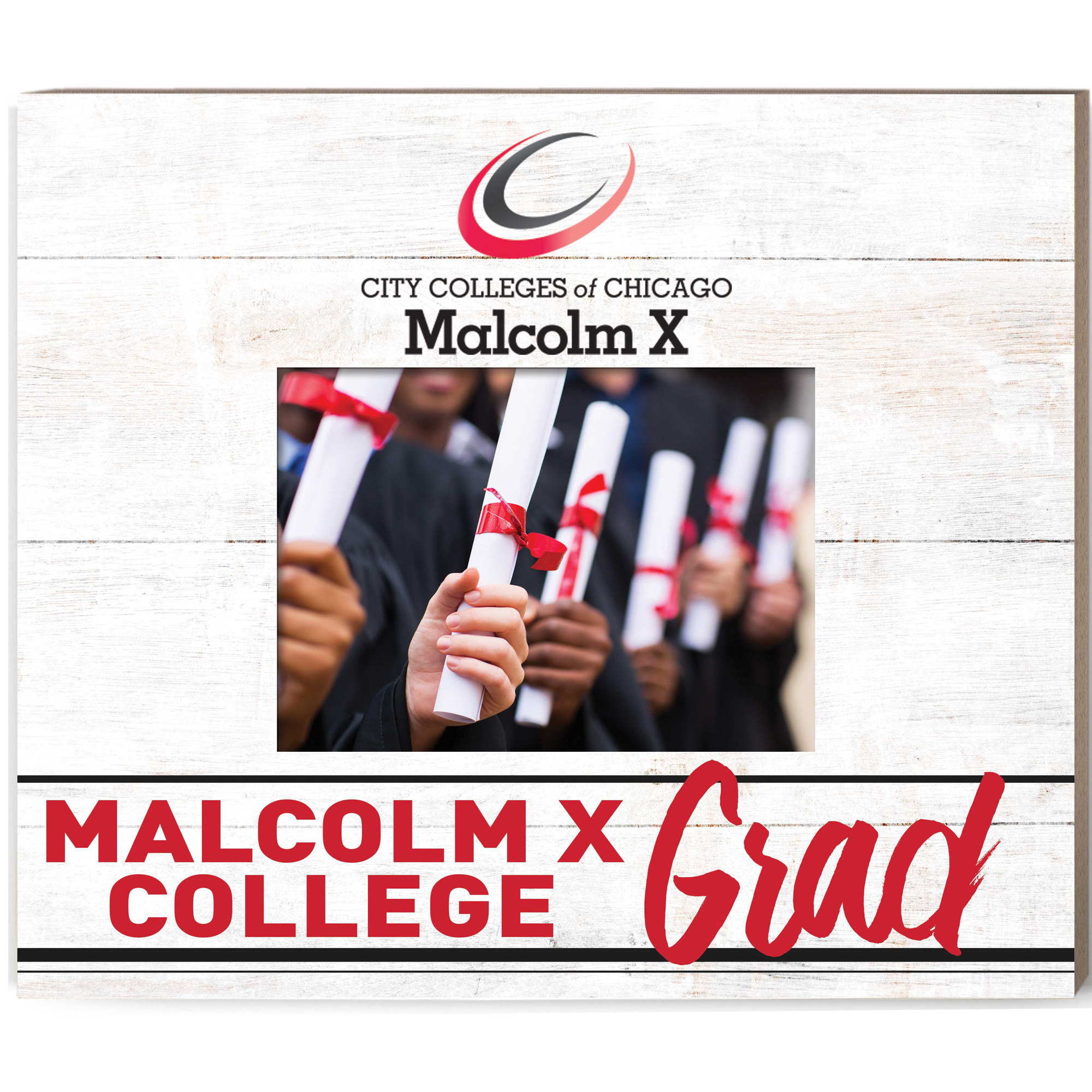 Malcolm X College Hawks 11'' x 13'' Grad Picture Frame