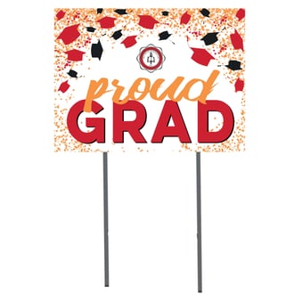 Gardner-Webb Bulldogs 18'' x 24'' Grad Yard Sign