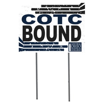 Central Ohio Technical College 18'' x 24'' Bound Yard Sign