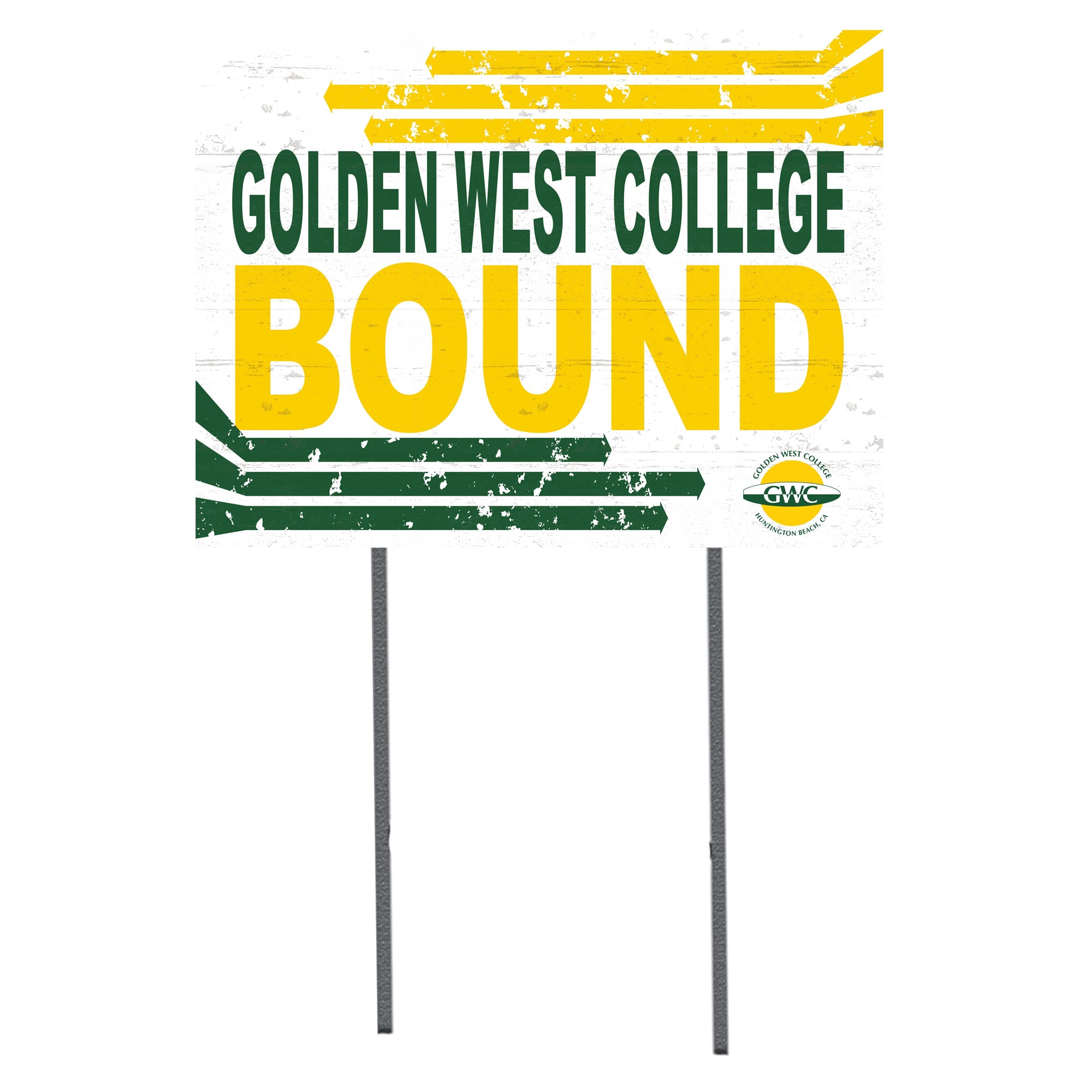 Golden West College 18'' x 24'' Bound Yard Sign