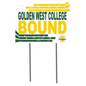 Golden West College 18'' x 24'' Bound Yard Sign