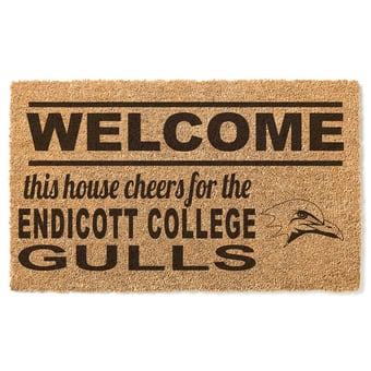 Endicott College 18" x 30" Welcome Doormat