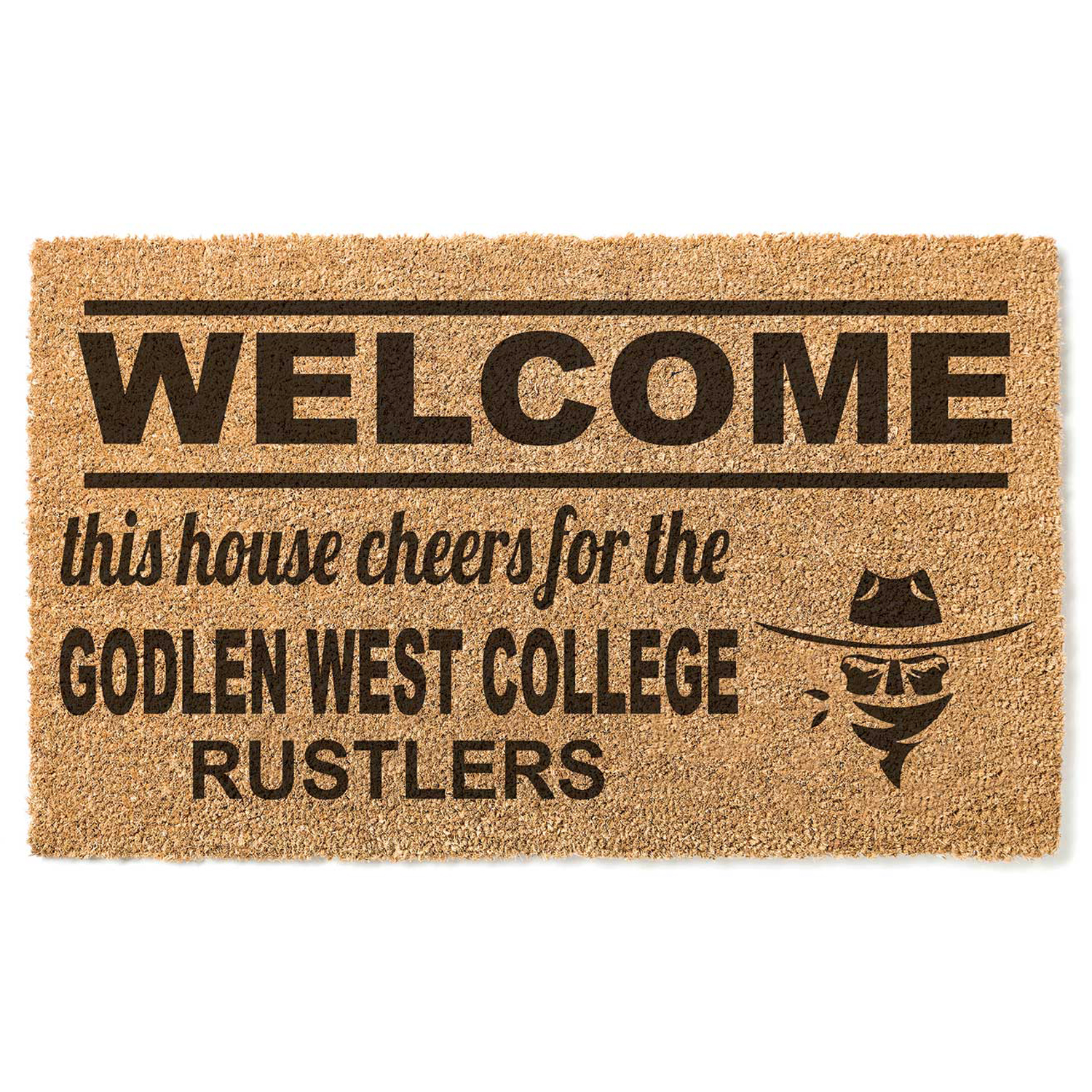Golden West College 18" x 30" Welcome Doormat