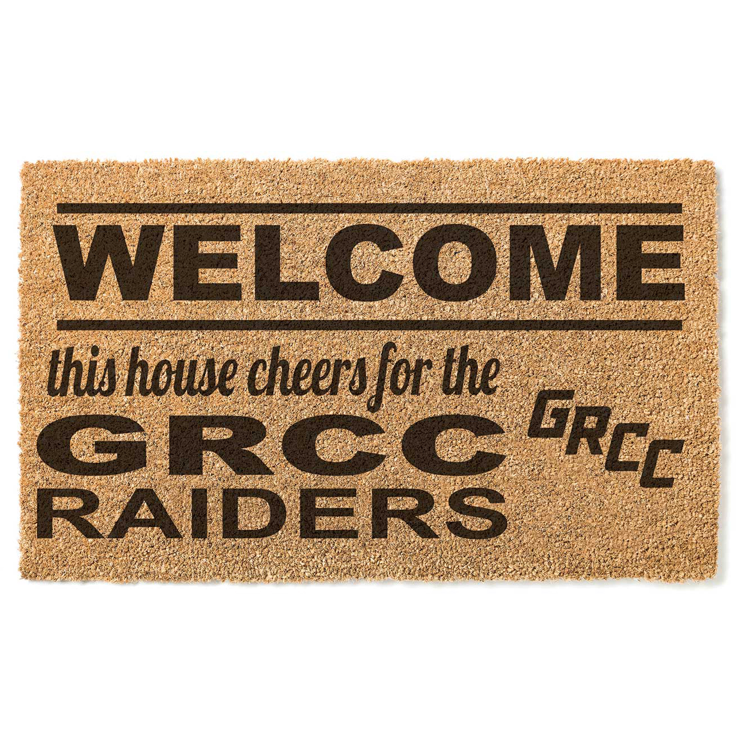 Grand Rapids Raiders 18" x 30" Welcome Doormat
