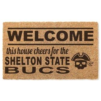 Shelton State Buccaneers 18" x 30" Welcome Doormat
