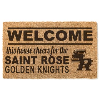 Saint Rose Golden Knights 18" x 30" Welcome Doormat