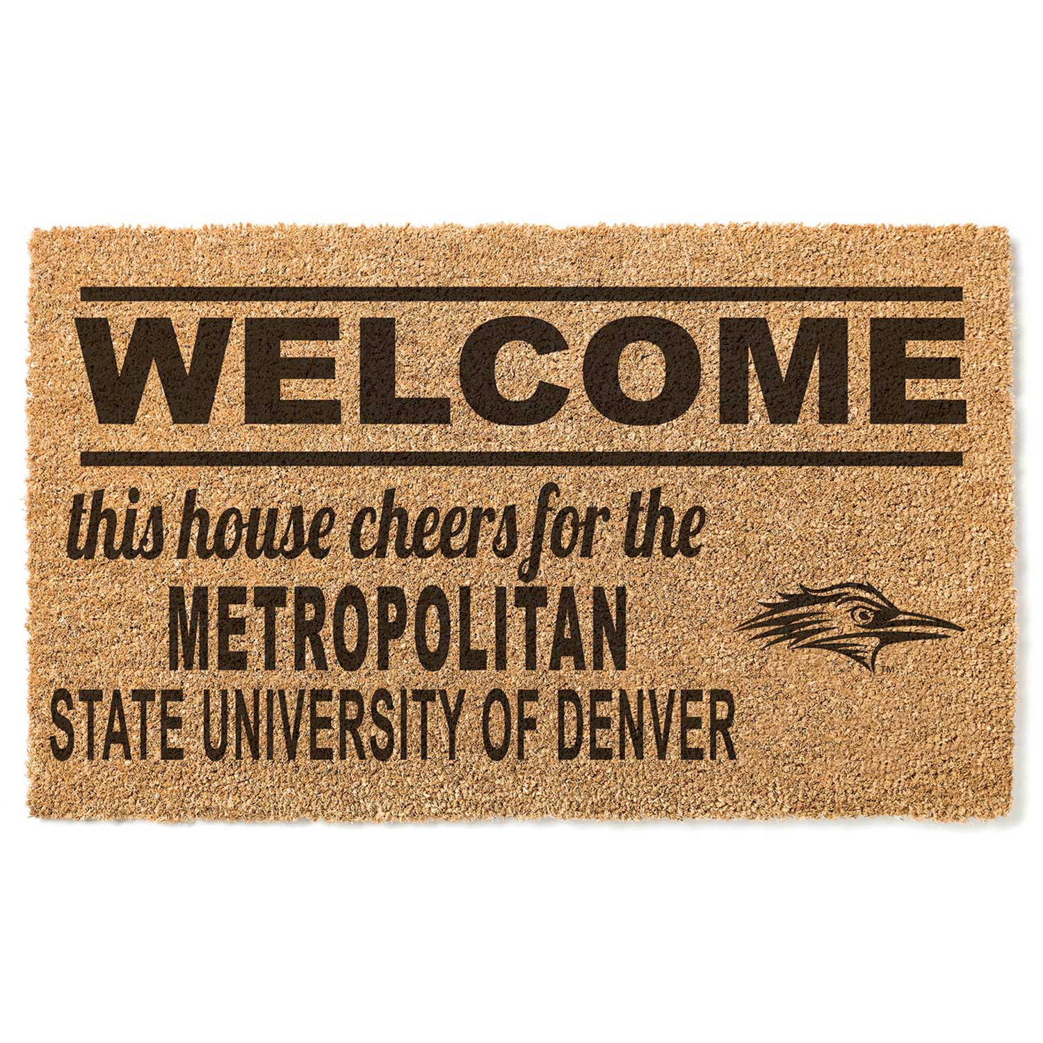 MSU Denver Roadrunners 18" x 30" Welcome Doormat