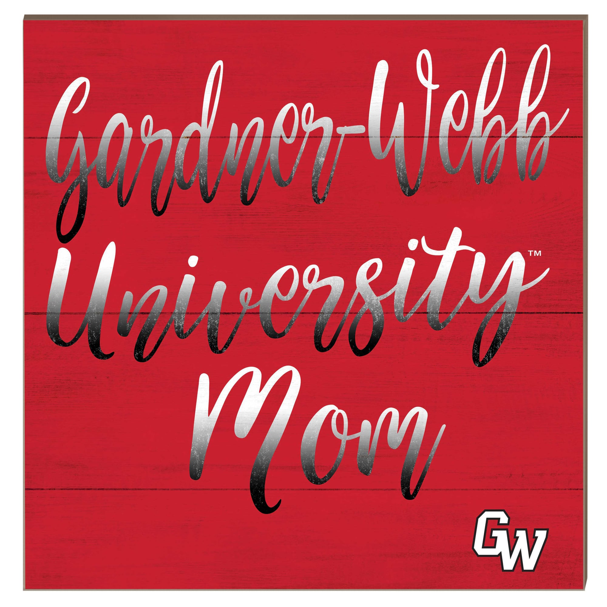 Gardner-Webb Bulldogs 10" x 10" Mom Plaque