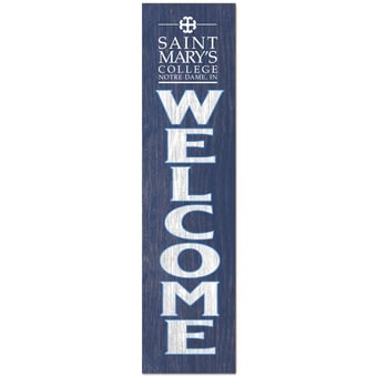 Saint Mary's Belles 12" x 48" Outdoor Leaner Welcome Sign