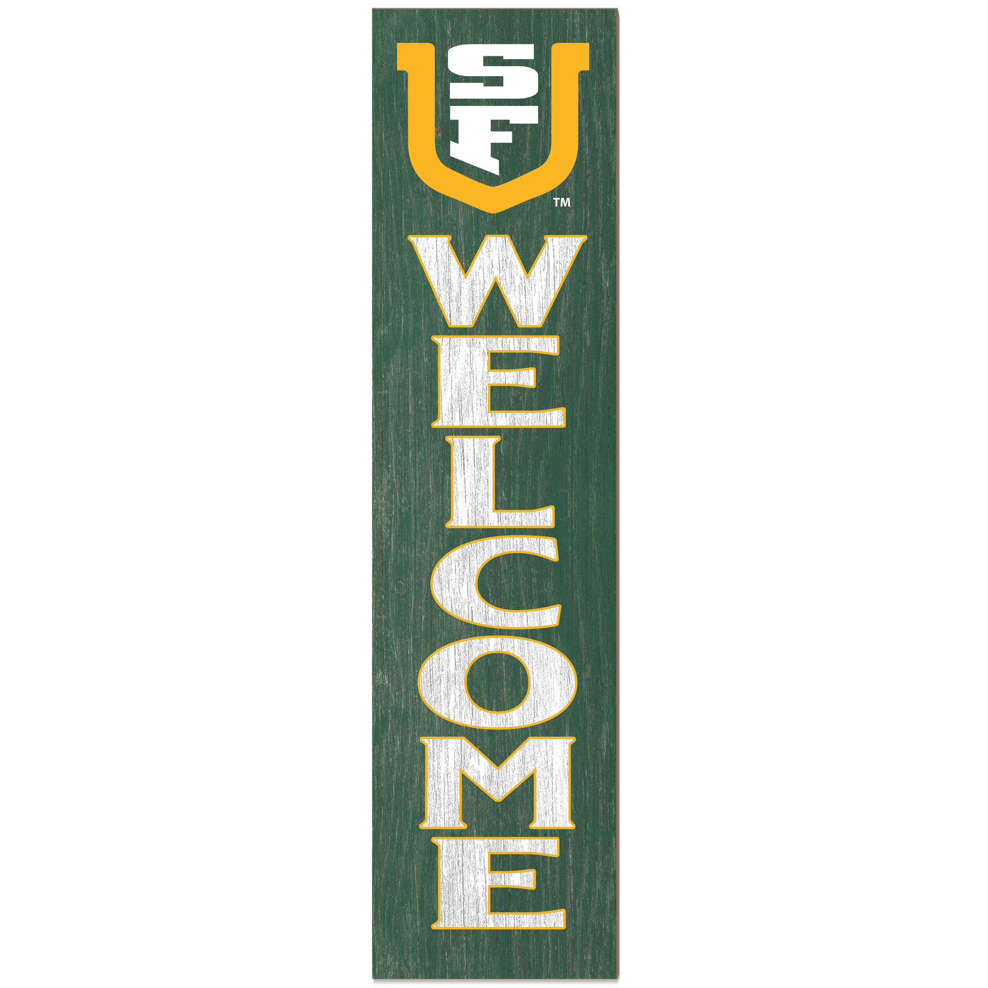 San Francisco Dons 12" x 48" Outdoor Leaner Welcome Sign