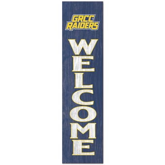 Grand Rapids Raiders 12" x 48" Outdoor Leaner Welcome Sign