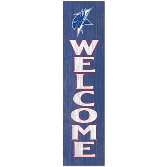 ECSU Vikings 12" x 48" Outdoor Leaner Welcome Sign