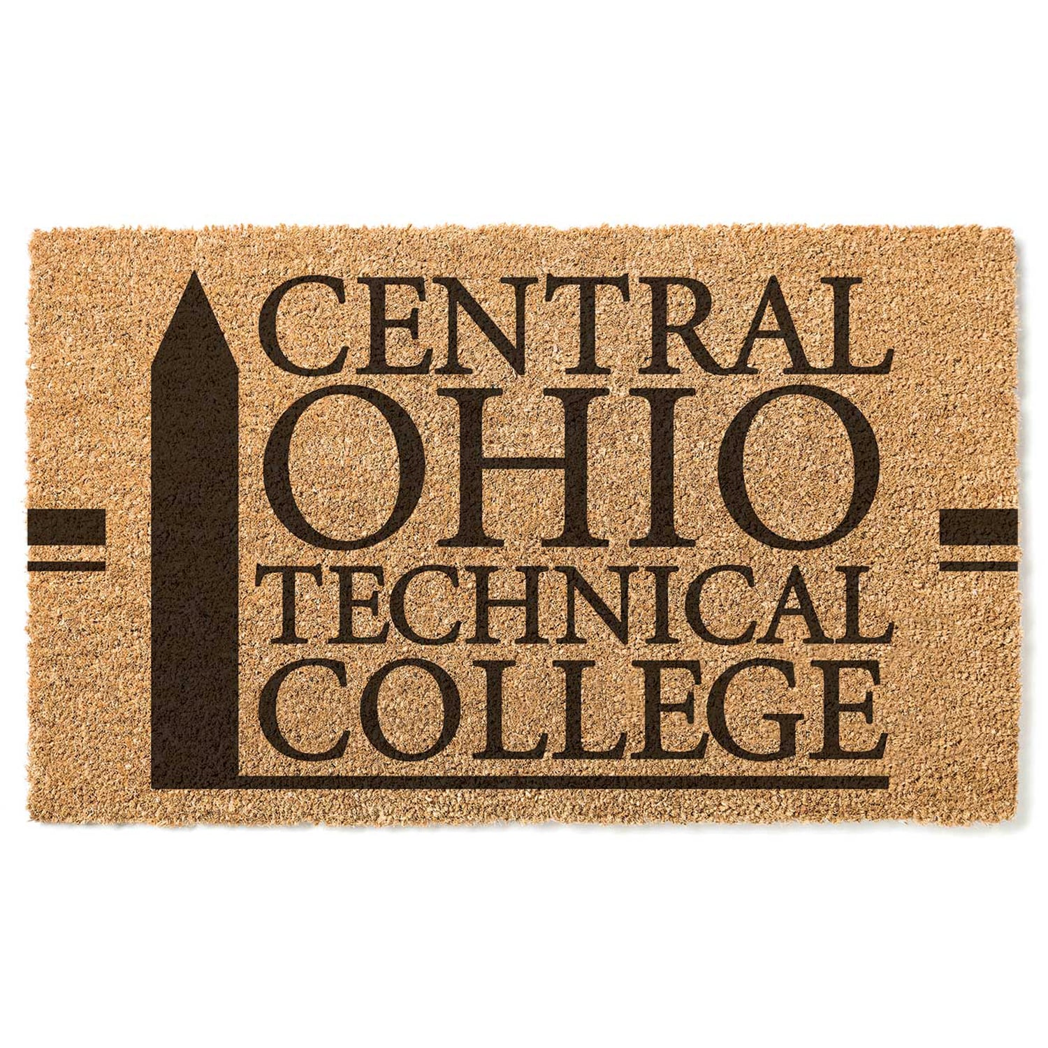 Central Ohio Technical College 18" x 30" Team Logo Doormat