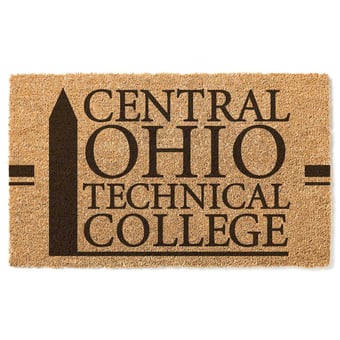 Central Ohio Technical College 18" x 30" Team Logo Doormat