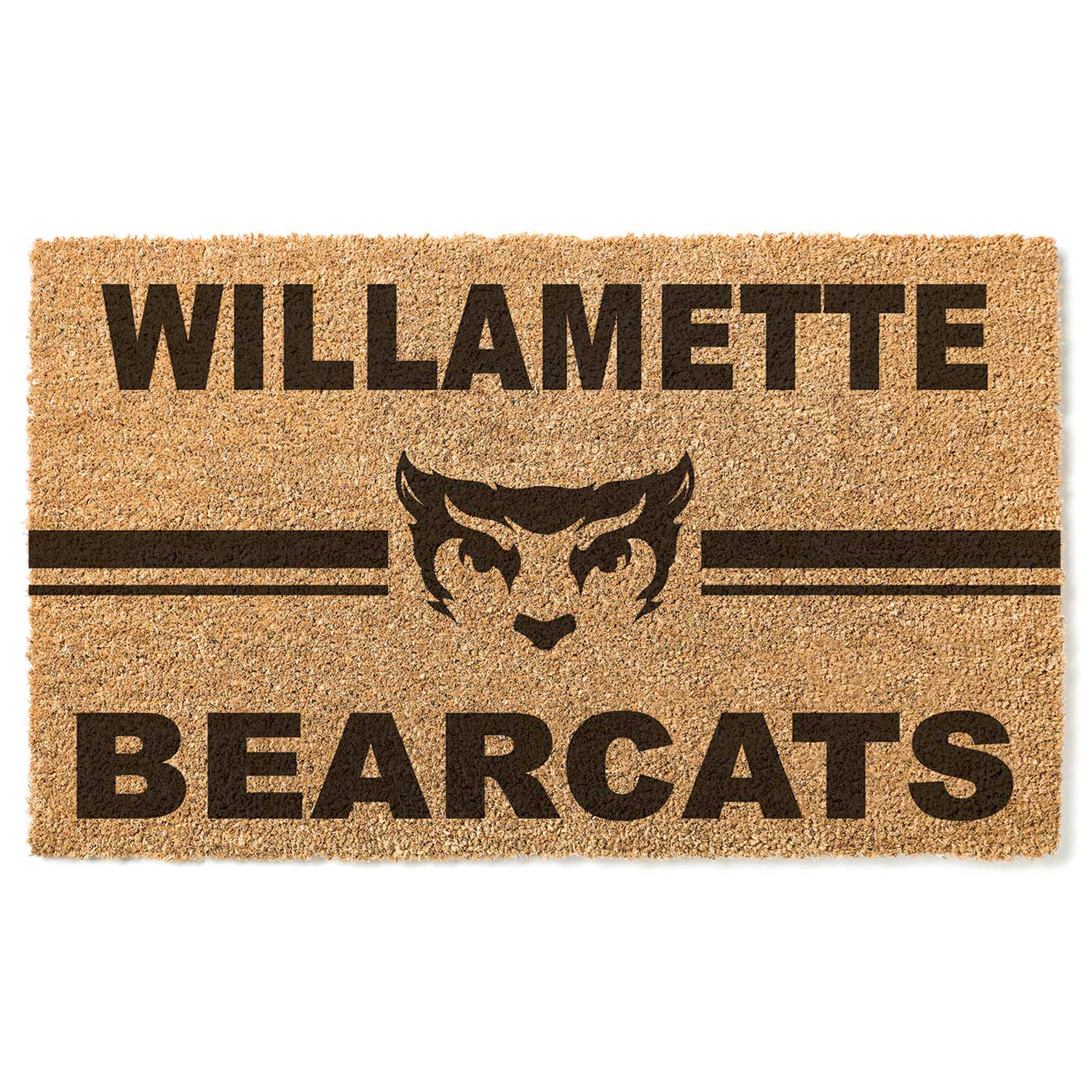 Willamette Bearcats 18" x 30" Team Logo Doormat