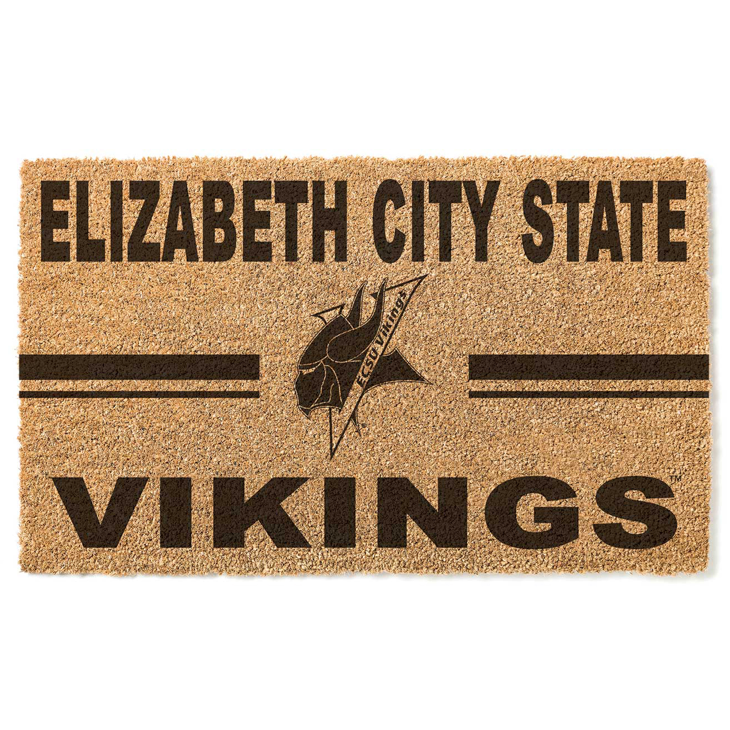 Elizabeth City State University Vikings 18" x 30" Team Logo Doormat
