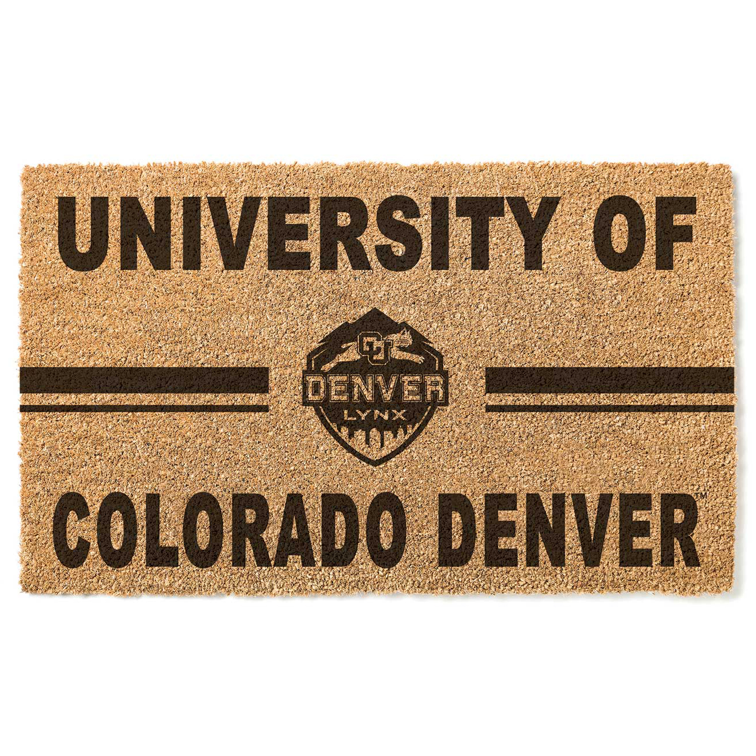 CU Denver Lynx 18" x 30" Team Logo Doormat