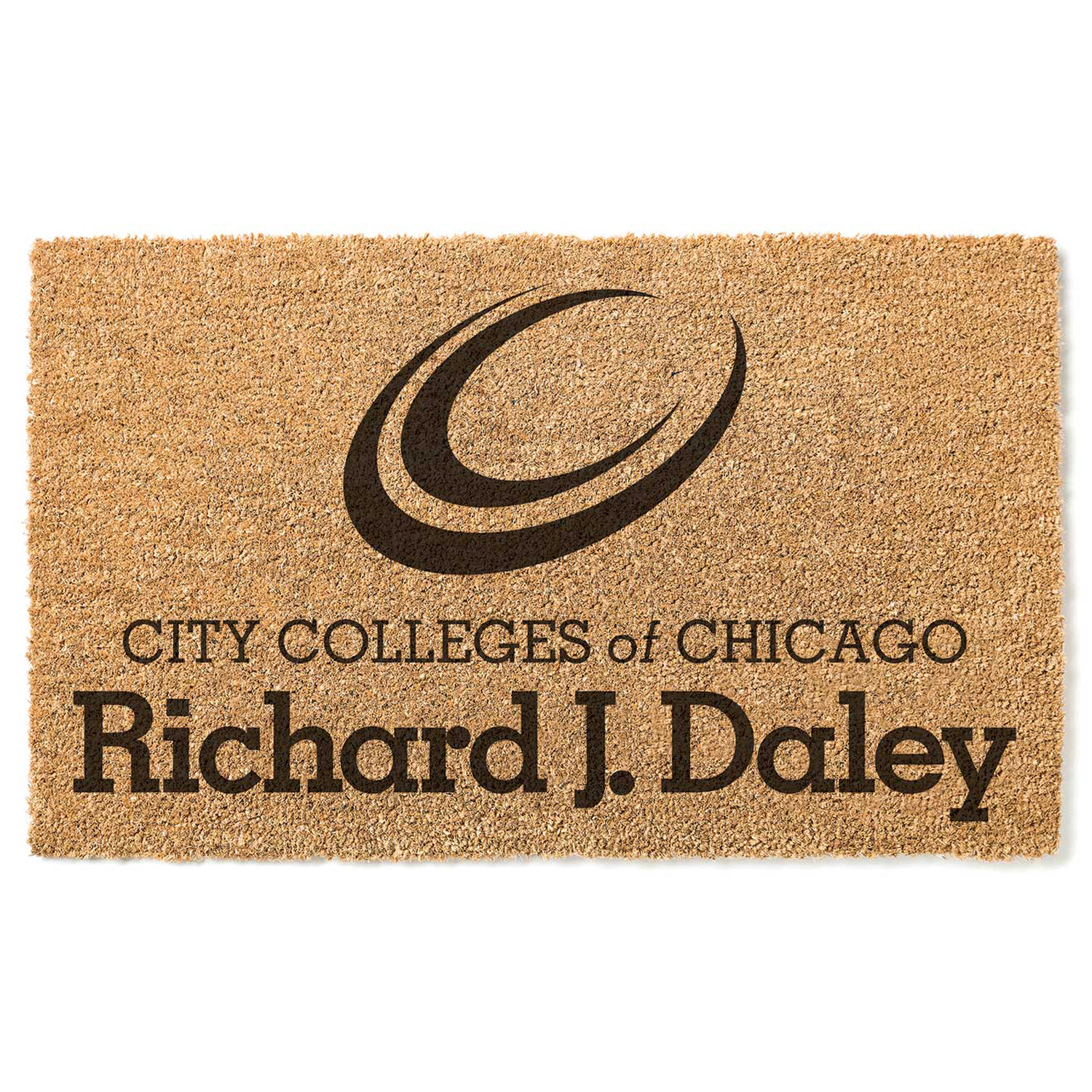Richard J Daley College Bulldogs 18" x 30" Team Logo Doormat