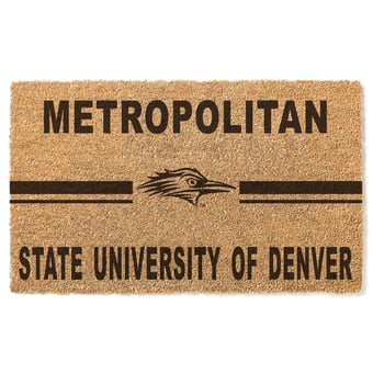 MSU Denver Roadrunners 18" x 30" Team Logo Doormat