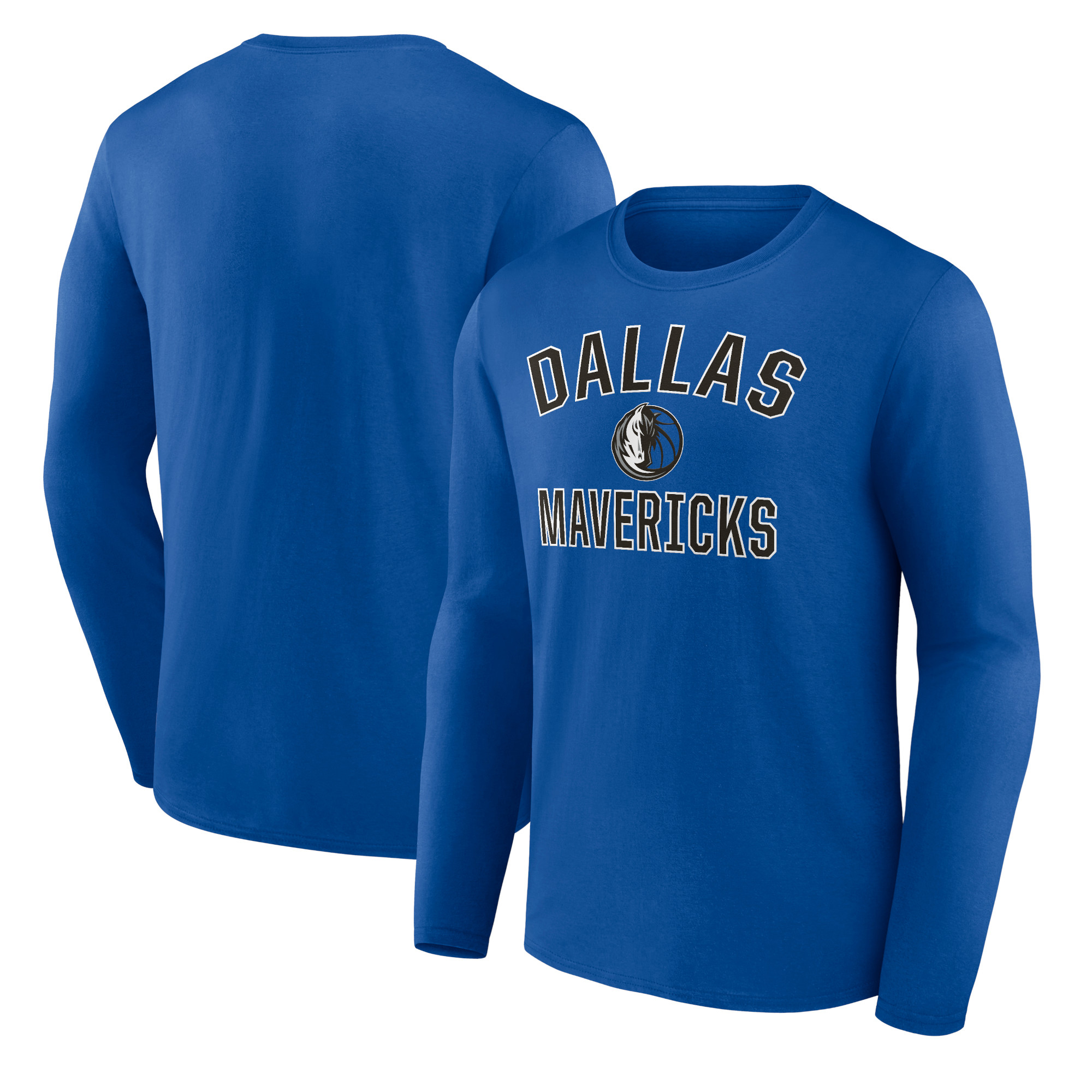 Men’s Royal Dallas Mavericks Victory Arch Team Long Sleeve T-Shirt Men’s Royal Dallas Mavericks Victory Arch Team Long Sleeve T-Shirt