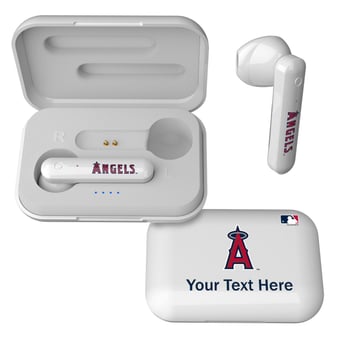 Los Angeles Angels Personalized True Wireless Earbuds