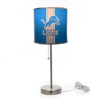 Imperial Detroit Lions Chrome Desk Lamp