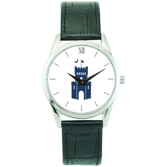 Unisex Silver Citadel Bulldogs Stainless Steel Wristwatch