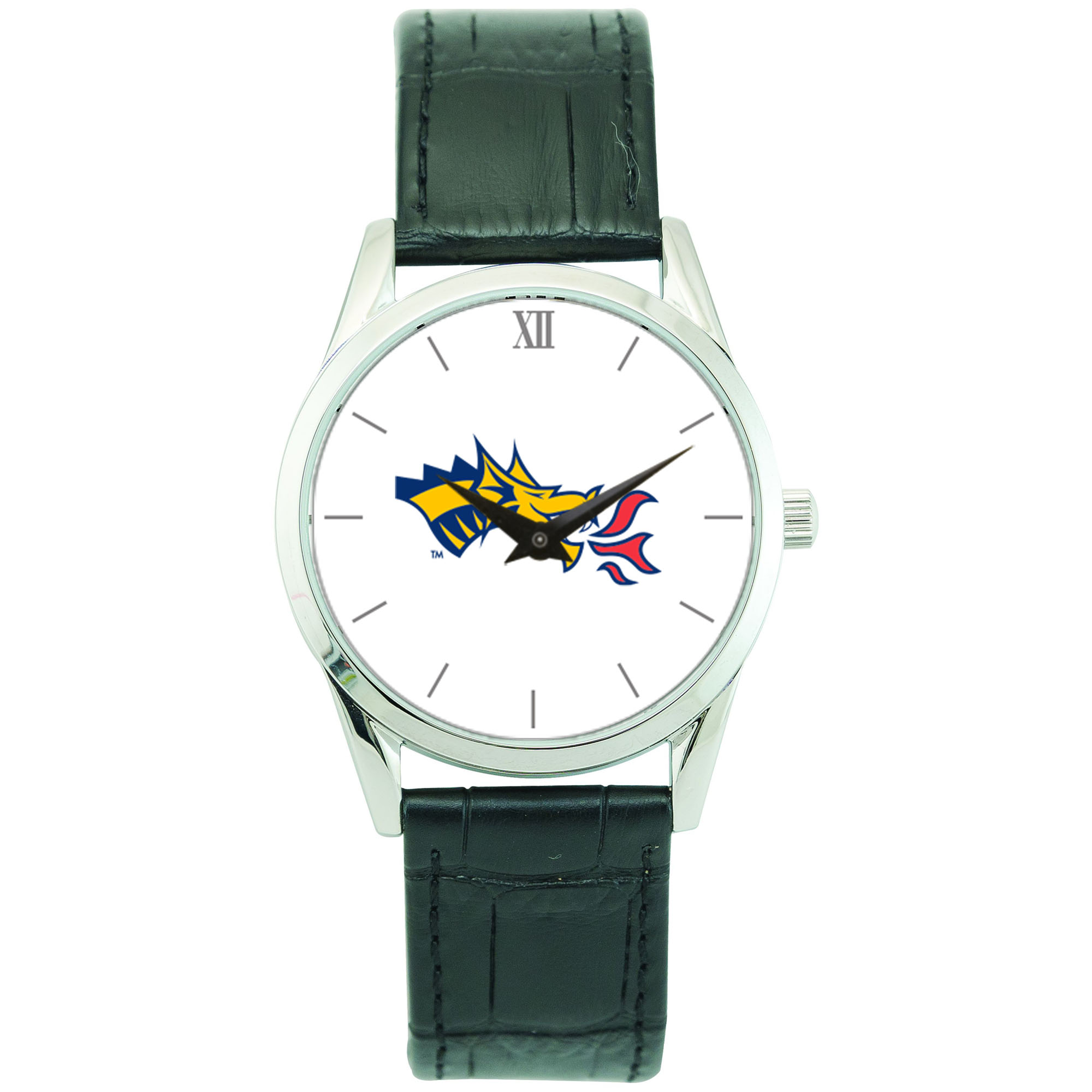 Unisex Silver Drexel Dragons Stainless Steel Wristwatch