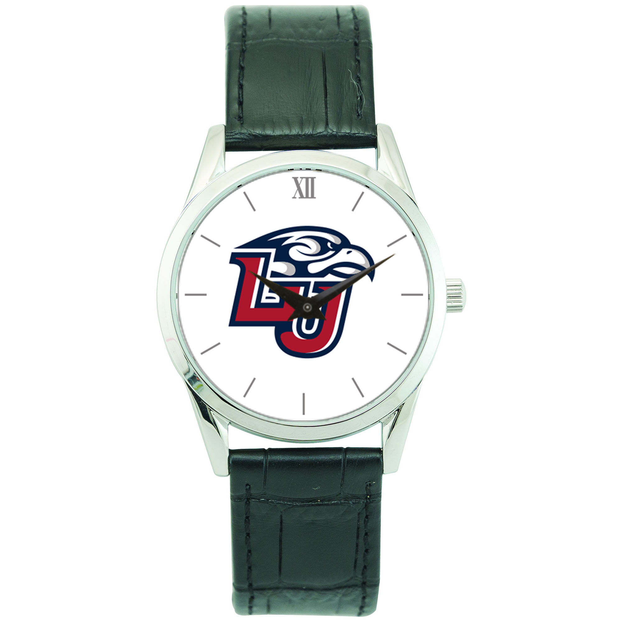 Unisex Silver Liberty Flames Stainless Steel Wristwatch