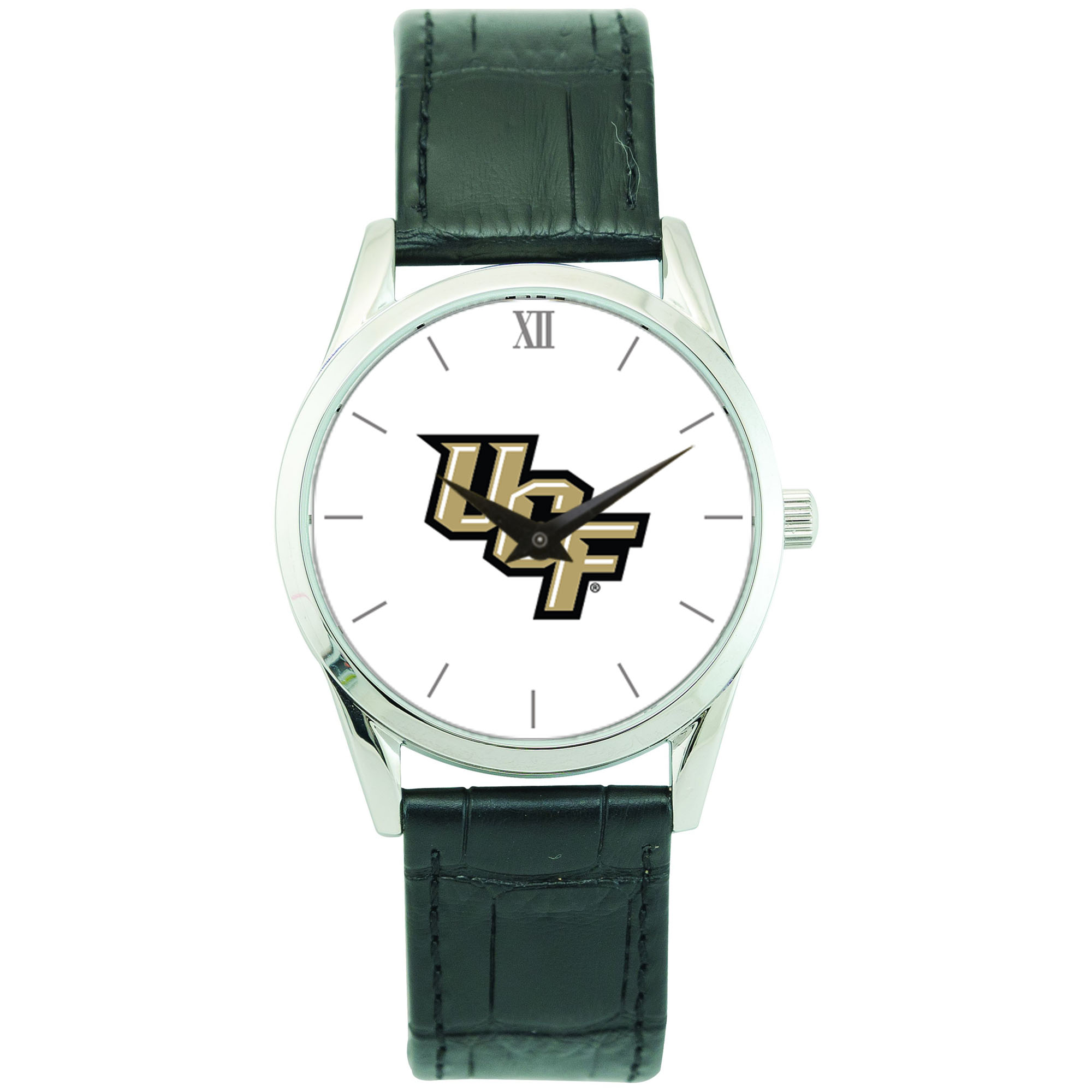 Unisex Silver UCF Knights Stainless Steel Wristwatch