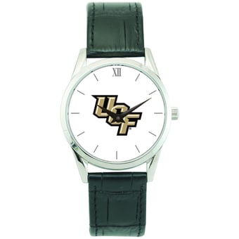 Unisex Silver UCF Knights Stainless Steel Wristwatch