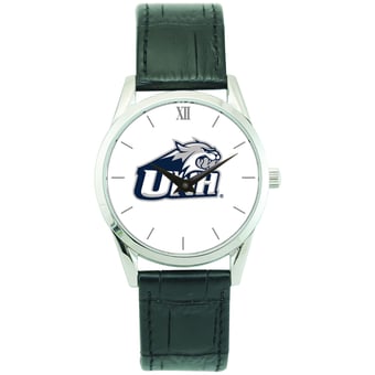 Unisex Silver New Hampshire Wildcats Stainless Steel Wristwatch