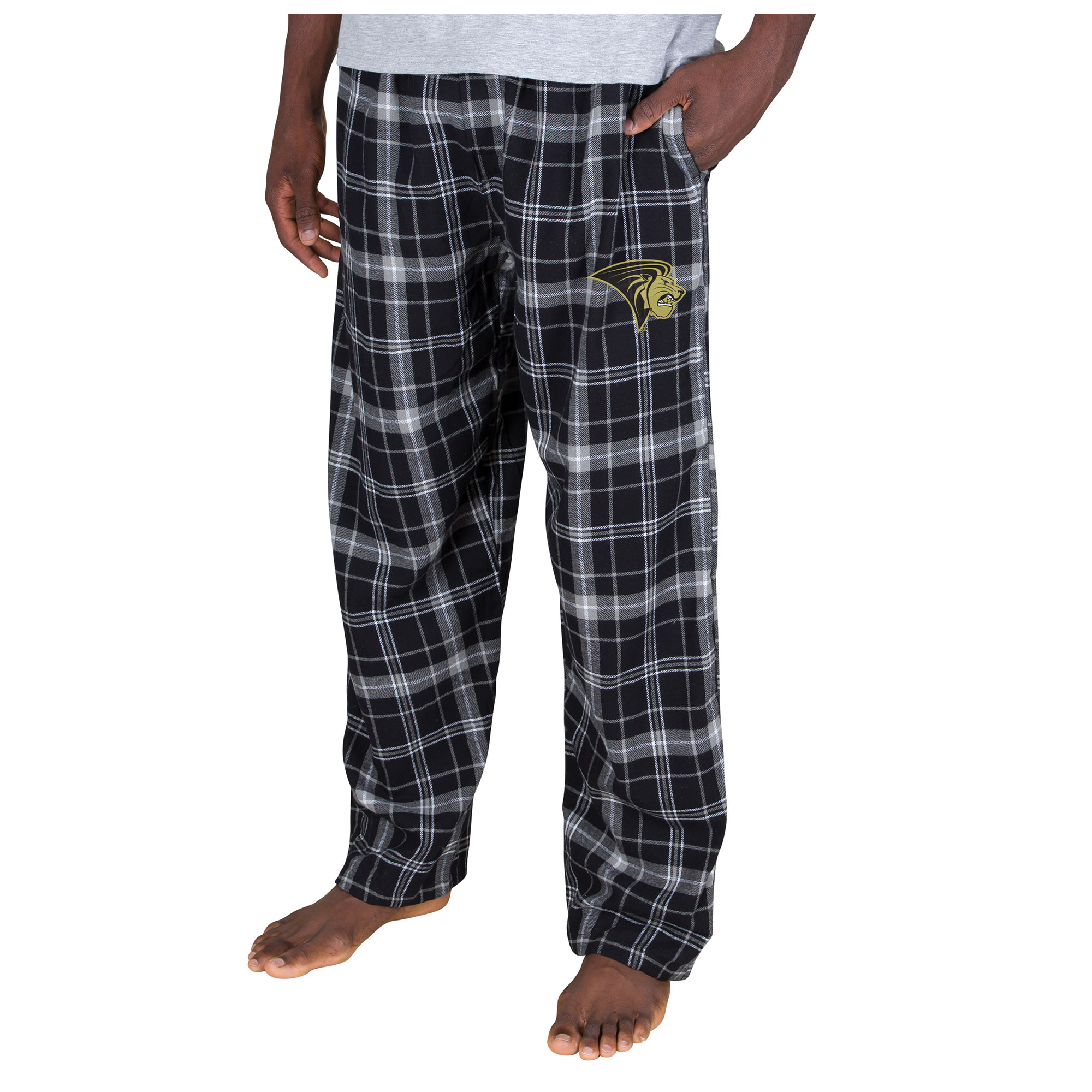Men’s Concepts Sport Black/Gray Lindenwood Lions Ultimate Flannel Pants Men’s Concepts Sport Black/Gray Lindenwood Lions Ultimate Flannel Pants