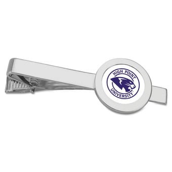 Silver High Point Panthers Team Logo Tie Bar