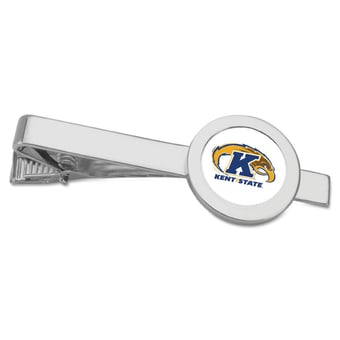 Silver Kent State Golden Flashes Team Logo Tie Bar