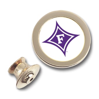 Gold Furman Paladins Team Logo Lapel Pin