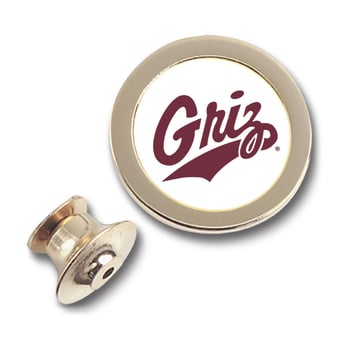 Gold Montana Grizzlies Team Logo Lapel Pin