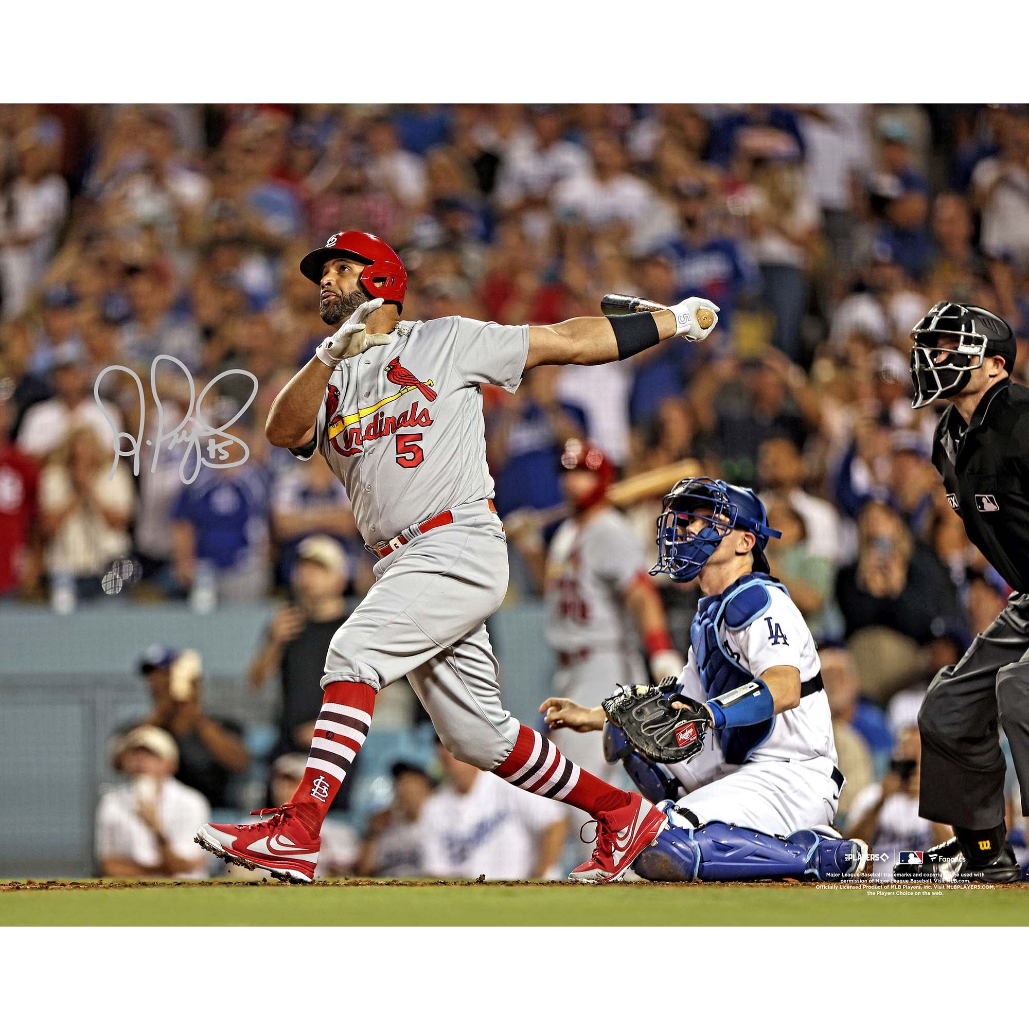 Fanatics Authentic Albert Pujols St. Louis Cardinals 700th Home Run Autographed 16” x 20” Photograph Fanatics Authentic Albert Pujols St. Louis Cardinals 700th Home Run Autographed 16” x 20” Photograph
