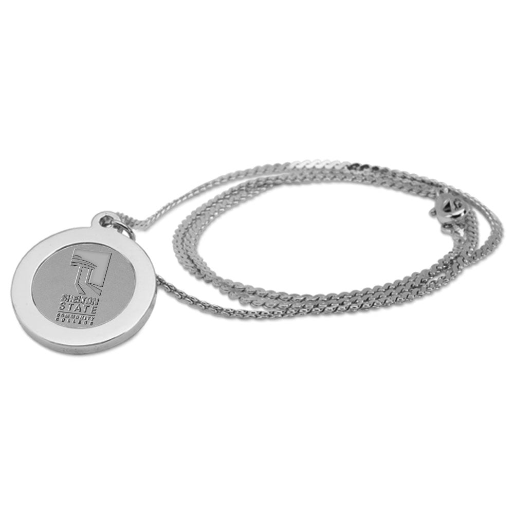 Women's Silver Shelton State Buccaneers Pendant Necklace