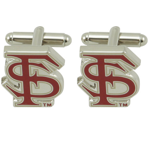 Florida State Seminoles (FSU) Team Logo Cufflinks