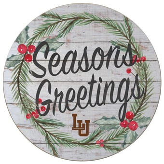 Lehigh Mountain Hawks 20'' x 20'' Season's Greetings Circle