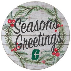 Charlotte 49ers 20'' x 20'' Season's Greetings Circle