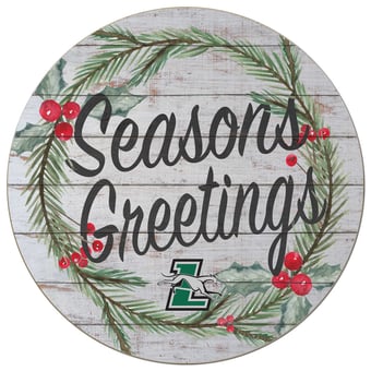 Loyola Greyhounds 20'' x 20'' Season's Greetings Circle
