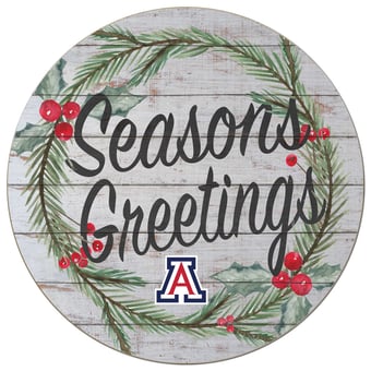 Arizona Wildcats 20'' x 20'' Season's Greetings Circle
