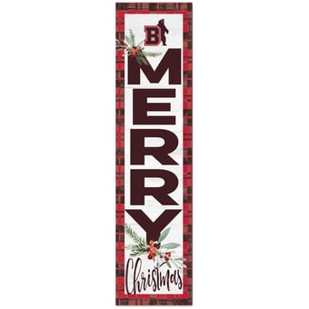 Brown Bears 12'' x 48'' Outdoor Christmas Leaner