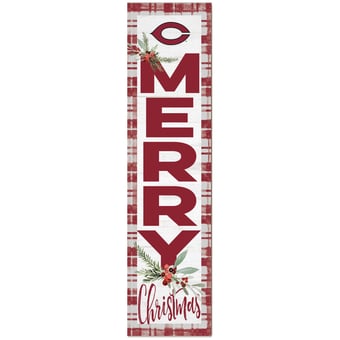 UChicago Maroons 12'' x 48'' Outdoor Christmas Leaner