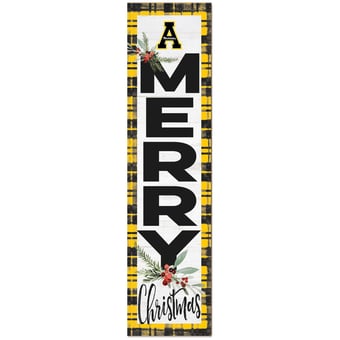Appalachian State Mountaineers 12'' x 48'' Outdoor Christmas Leaner